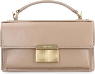 Golden Goose Venezia Leren Mini Crossbody Tas - Dames - Handtassen - Beige - ONE Size - Tassen