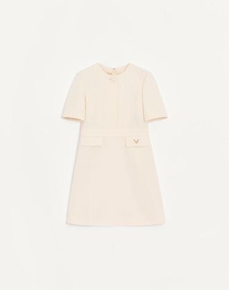 Valentino CREPE COUTURE SHORT DRESS Wo