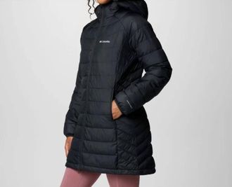 Columbia Womens Powder Lite Ii Mid Jacket In Black