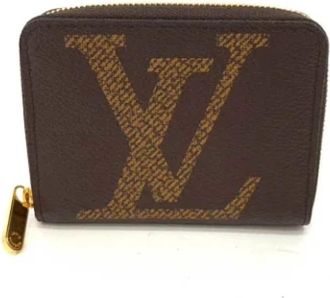 Louis Vuitton Pre-owned Canvas wallets - Dames - Vintage Accessoires - Bruin - ONE Size - Vintage