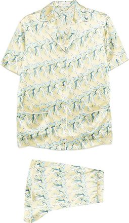 Olivia Von Halle Ingo Loulou Printed Pyjama (set Of Two)
