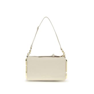 Marc Jacobs Beige Kalfsleren Bos Taurus Schoudertas