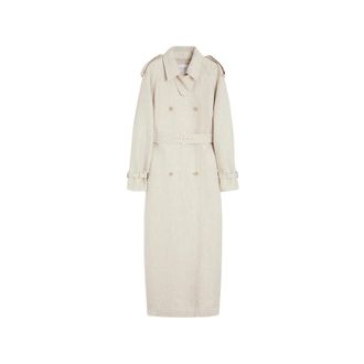Max Mara Double-breasted Belted Coat