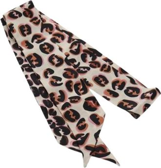 Fendi Pre-owned Zijden Sjaal - Dames - Vintage Accessoires - Veelkleurig - ONE Size - Vintage
