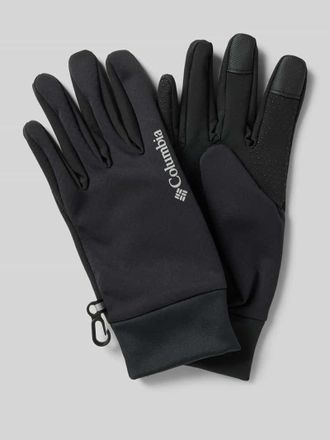 Columbia Handschuhe mit Label-Print in Black, Gr&ouml;&szlig;e XL