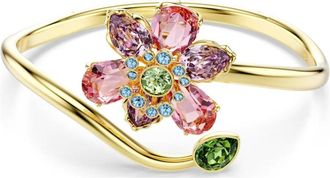 Swarovski Idyllia WoMens Gold Plated Metal Bracelet - 5709028 Gold Tone - One Size