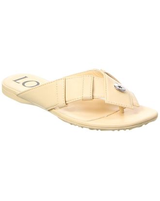 Loewe Toy Panta Leather Sandal