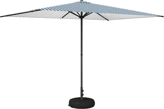 vidaXL Paraguas De Jard&iacute;n Con Base 200 X 300 Cm Poli&eacute;ster Rectangular Vidaxl