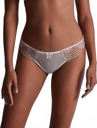 Aubade Hypnolove Italian Brief In Gold Feather