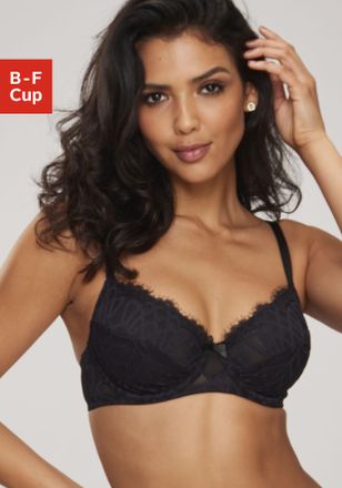 Lascana Cara mit femininer Spitze, anteilig aus recyceltem Material, Dessous