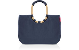Reisenthel Einkaufskorb REISENTHEL Loopshopper L, Damen, dunkelblau, Polyester, Einkaufsk&ouml;rbe Einkaufskorb