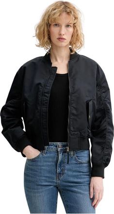 Levi's Jassen, Dames, Blauw, M, Leer, Scout Western