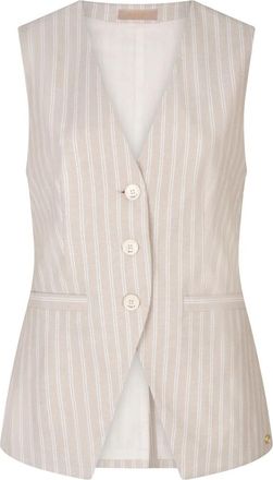 JOSH V Inez Vest - Dames - Bodywarmers - Beige - M - Jassen