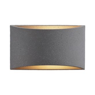 Lindby L&aacute;mpara De Pared edvin En Gris - Lindby
