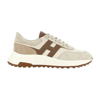 Hogan Sneakers, male, Beige, Size: 8 1/2 US Hyperlight H