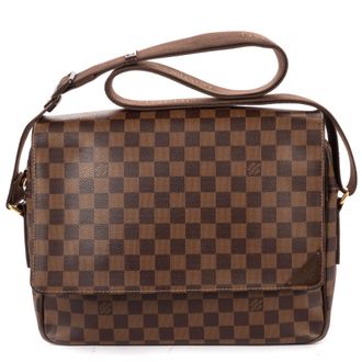 Louis Vuitton Pre-owned Womens Shelton MM Shoulder Bag - Brown - One Size