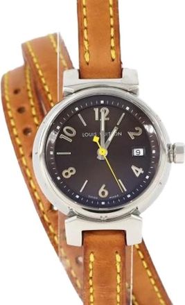 Louis Vuitton Pre-owned Watches, female, Brown, Size: ONE SIZE Pre-owned Vintage Wristwatch