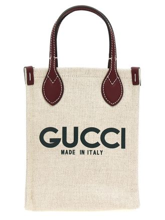 Gucci Beige Logo Handbag