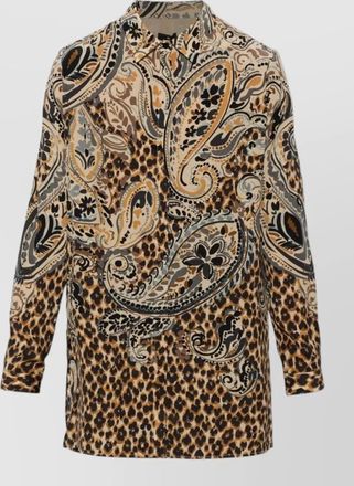 Etro printed silk shirt