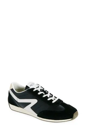 Rag & Bone Retro Runner Slim Sneaker in Black at Nordstrom, Size 5.5Us