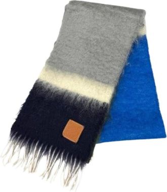 Loewe Pre-owned Scarves, female, Multicolor, Size: ONE SIZE Pre-owned Stole