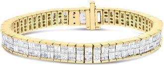 House of Brilliance Haus Of Brilliance 14K 8.66 Ct. Tw. Diamond Link Bracelet