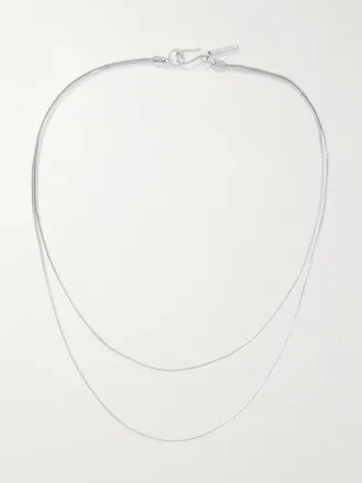 Sophie Buhai Collana In Argento Double Diana