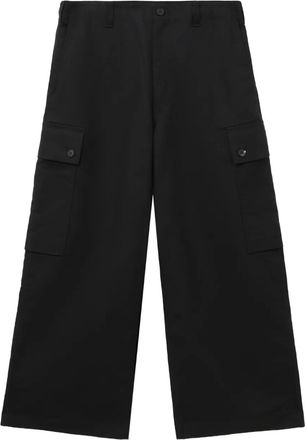 Comme Des Garçons Pantaloni con tasca cargo - Nero