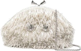 Anya Hindmarch Beaded-embellished Clutch Bag