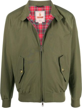 Baracuta G9 Harrington Red Tartan Lining Jacket