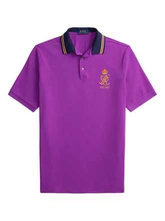 Polo Ralph Lauren Poloshirt met borduurwerk - Paars