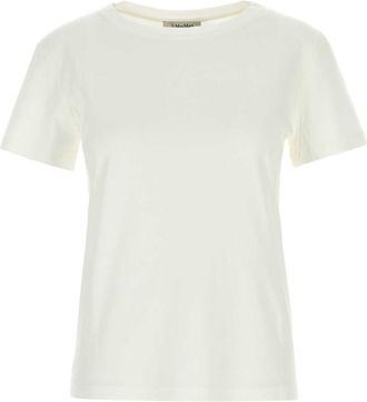 Max Mara White Crew Neck T-Shirt