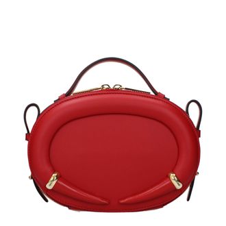 Roberto Cavalli Red Leather Womens Handbag