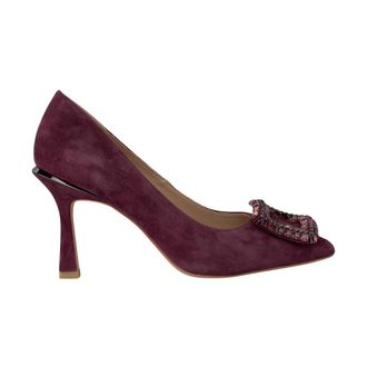 Alma En Pena Hoge hak schoen broche - Dames - Pumps - Rood - 37 EU - Schoenen