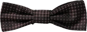 Dolce & Gabbana Fantasy Zijden Verstelbare Strik Papillon - Heren - Accessoires - Bruin - ONE Size - Accessoires