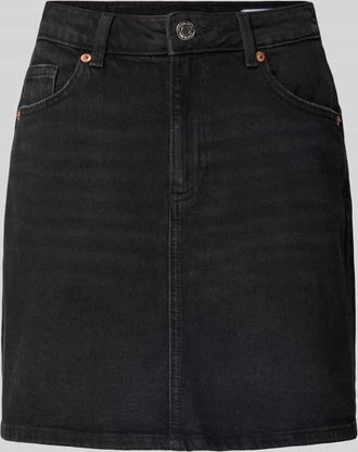 Vero Moda Regular Fit Jeansrock aus Baumwoll-Mix Modell TESSA in Black, Gr&ouml;&szlig;e XL