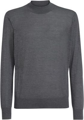 Brunello Cucinelli Lightweight sweater in Dark Grey at Nordstrom, Size 52 It