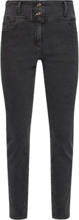 Liu Jo Leuke Slim Zwarte Gewassen Denim Jeans - Dames - Skinny Jeans - Zwart - W25 - Denim - Jeans