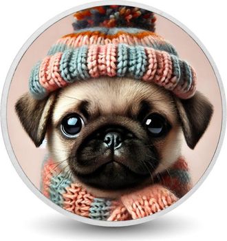 OEM Moneda Plateada De 1 Oz Con Ambiente Acogedor De Pug