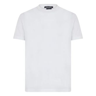 Paul & Shark Paul & Shark, T-Shirts, male, White, Size: 2XL Solid color T-shirt