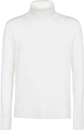 Dondup Maglione Turtleneck - Heren - Coltruien - Wit - L - Truien & Vesten