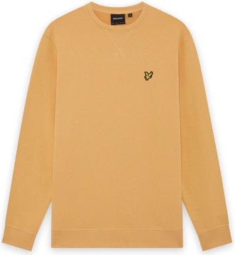 Lyle & Scott Mid Layers Crew Neck Sweatshirt - Heren - Sweatshirts - Oranje - 2XL - Katoen - Hoodies & sweatvesten