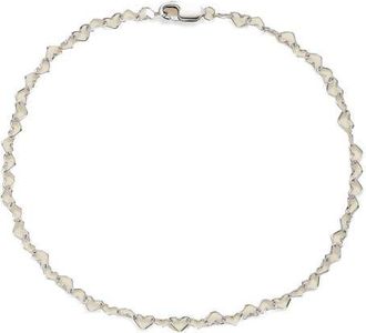 Made by Mary Heart Chain Bracelet in Silver at Nordstrom, Size 8.5