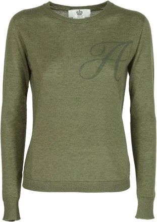 Dee Ocleppo Truien & Vesten, Dames, Groen, L, Long Sleeve ART 004