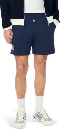 Lacoste Performance Piqué Tennis Shorts in 525 Navy Blue/White at Nordstrom, Size 3
