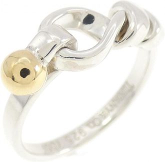Tiffany & Co. Yellow Gold (18K) Silver 925 Band Ring (Pre-Owned)