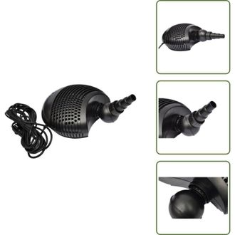vidaXL The Living Store Pompa per Laghetto 8000 l / h - Pompa da giardino