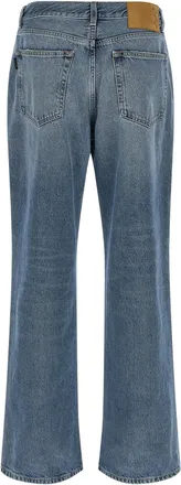 Haikure Straight-Leg Denim Jeans - Blue