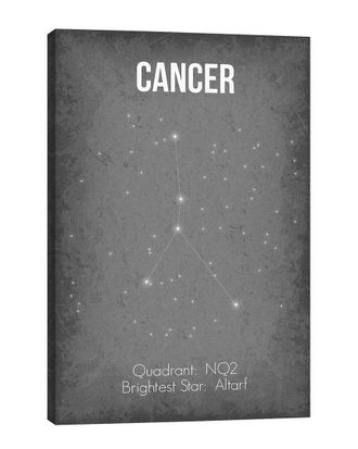 iCanvas Icanvas Cancer By Getyournerdon Wall Art