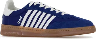 Dsquared2 Mens Blue Fabric Boxer Sneakers M4177